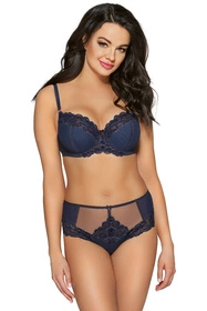 Ava 1992 Casabella Biustonosz półusztywniany, navy blue