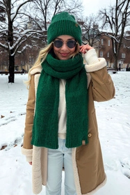 Vivisence 7113 Szalik lub apaszka szalik, zielony