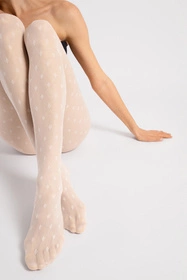 Fiore Hailey 15 DEN G6104 Wyrób pończoszniczy rajstopy, ecru