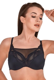 Gaia 1216 Ida Biustonosz miękki, czarny