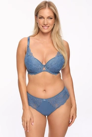 Gaia 1226 Abigail Biustonosz push-up, niebieski