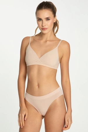 Julimex Bamboo Classic Majtki figi, beżowy