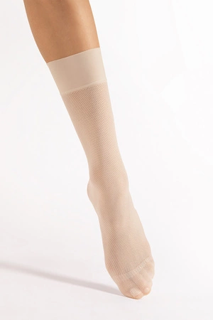 Fiore Foxtrot 20 DEN G1168 Wyrób pończoszniczy skarpetki, ecru