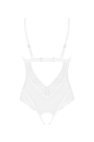 Obsessive Heavenlly teddy Body sexy, biały