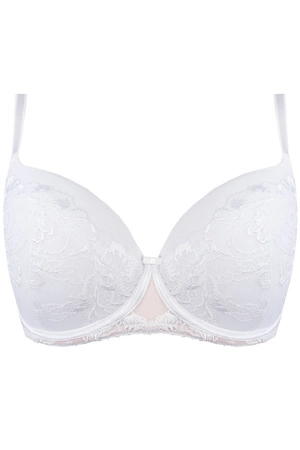 Unikat Gladys Biustonosz usztywniany, biały