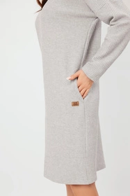 Italian Fashion Avira tunika dł.r. Sukienka homewear, j.melanż