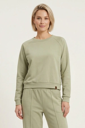 Vivisence 9004 Bluza nierozpinana, oliwkowy