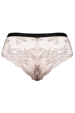 Unikat Atina Majtki szorty, beż-czarny