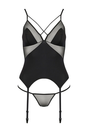 Avanua Quella corset Gorset sexy, black