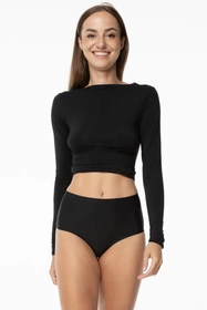 Julimex Simple Longsleeve Koszulka z długim rękawem, czarny