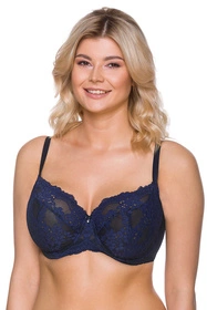 Lupo 2284 Biustonosz miękki, granatowy