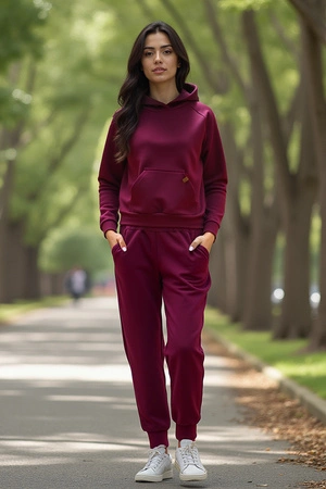 Vivisence 9103 Spodnie dres, bordowy