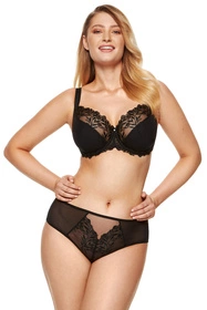 Gorteks Libby/B3 Biustonosz półusztywniany, czarny