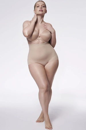 Julimex 241 Figi Wysoka Talia Majtki figi modelujące, natural