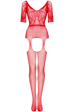 Beauty Night Courtney BN6733 Body bodystocking, red