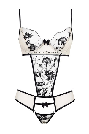 Beauty Night Savannah teddy BN6611 Body sexy, black