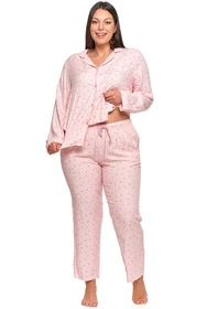 Moraj PDD6800-002 Nocna piżama, pink