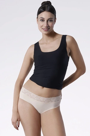 Julimex Hipster panty Majtki figi, beżowy