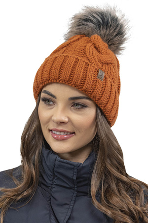 Vivisence 7014 Nakrycie g�owy czapka, pomara�czowy