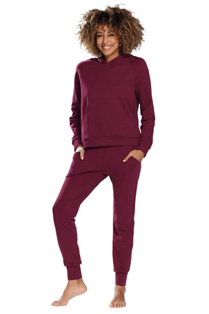 Dkaren Seattle Bluza nierozpinana, bordo