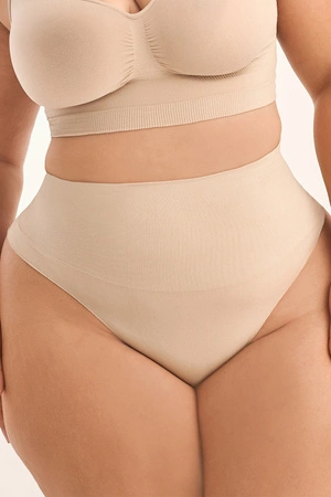 Gabriella String Shapewear Code S123 Majtki wysokie stringi, natural