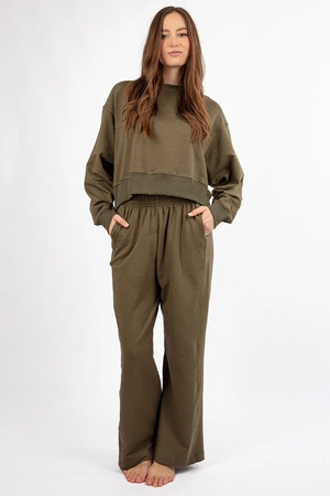 Dkaren DK-K-B23 Komplet bluza+spodnie, khaki