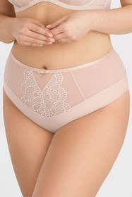 Gorsenia K856 Just Beige Majtki figi, beżowy