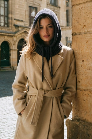 Vivisence 70110 Nakrycie głowy kaptur, czarny