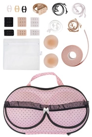 Kontri E1002 Akcesoria do biustonosza etui z akcesoriami, jasnoróżowy