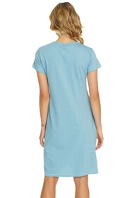 Doctor Nap TCB.5336 Nocna koszula, ice blue