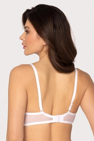 Róża Anuk Biustonosz miękki, biały