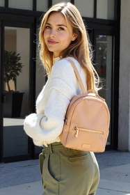 Vivisence T0006 Torebka plecak, beżowy