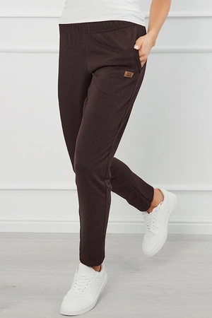 Italian Fashion Lagos dł.sp. Spodnie dres, brąz