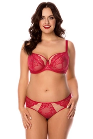 Vivisence 1044 Majtki figi, czerwony