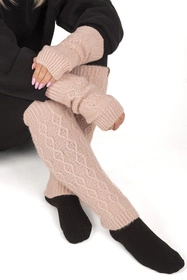 Vivisence 7300Kmpl Komplet ocieplacze, różowy