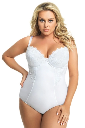 Gorsenia 184 Livia Body wyszczuplające, biały