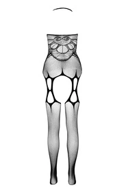 Passion ECO BS002 Body bodystocking, black