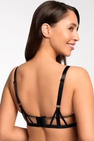 Bella Misteria 52-112 Czarująca Pełnia Biustonosz półusztywniany, czarno-beżowy