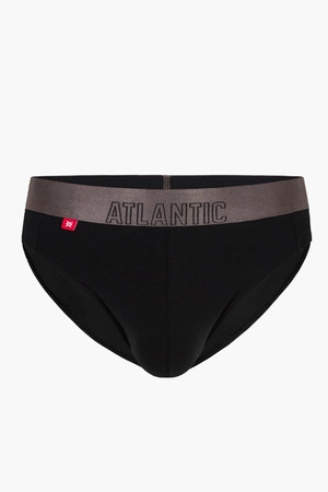 Atlantic MP-1573 Majtki slipy, czarny