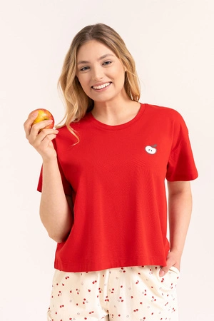 Moraj PDD2800-007 Nocna piżama, red