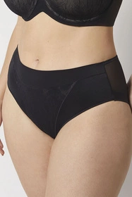 Selene Violeta Majtki wysokie figi, negro