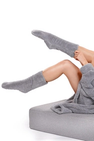 Vivisence 5028Kmpl Nocna szlafrok, szary