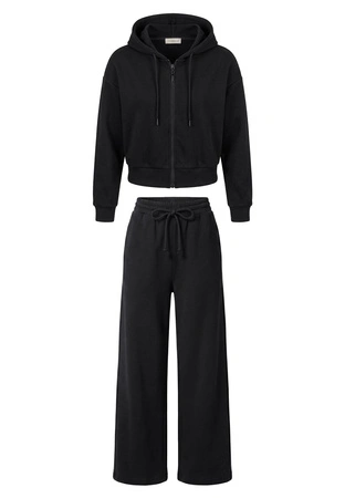 Vivisence 9211kmpl Komplet bluza+spodnie, czarny
