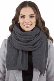 Vivisence 7037Kmpl Komplet beret+szalik, ciemnoszary