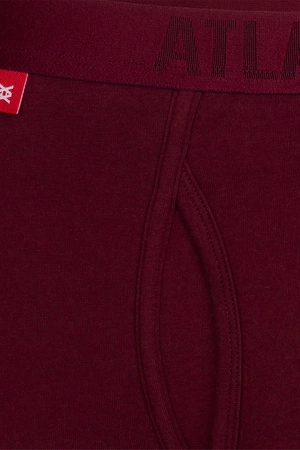 Atlantic 3MH-184 Majtki bokserki, granatowy/wino/khaki