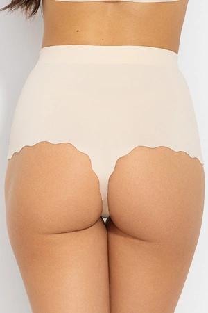 Mitex FEEL GOOD STRING Majtki wysokie stringi, beige