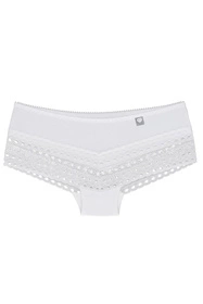 Wol-Bar Diamond 3513 Majtki szorty, biały