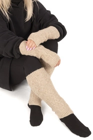 Vivisence 7300 Skarpety ocieplacze, beżowy