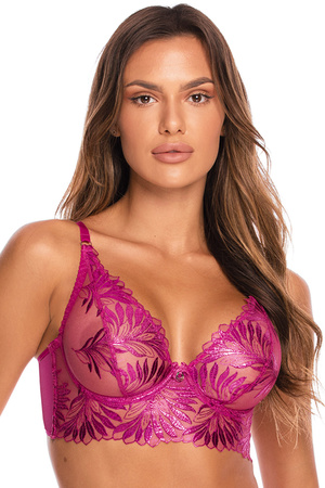 Axami V-10271 Biustonosz p�gorset, fuksja