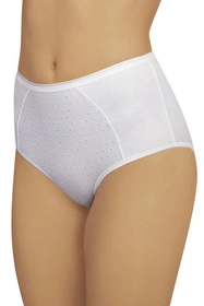 Italian Fashion Jana maxi Majtki wysokie figi, biały